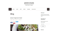 Desktop Screenshot of jennysgatherings.com